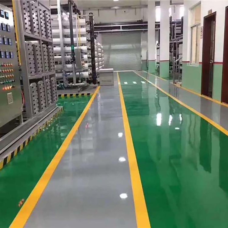 魯強環(huán)保 醫(yī)院環(huán)氧樹脂地坪漆施工工廠，發(fā)貨迅速且不易變形